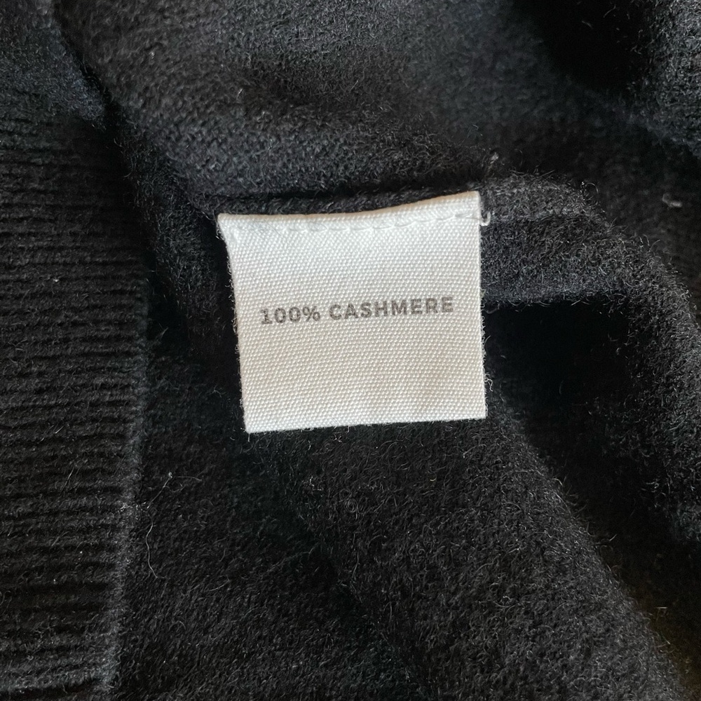 Lingua Franca “Madam President” Cashmere Sweater Black Small Limited Edition - Picture 6 of 6